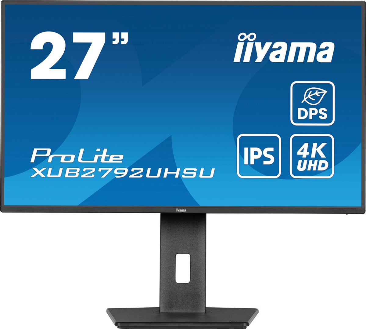 IIYAMA Monitor 27-inch 4K Ultra HD IPS 3840x2160 60Hz XUB2792UHSU-B6