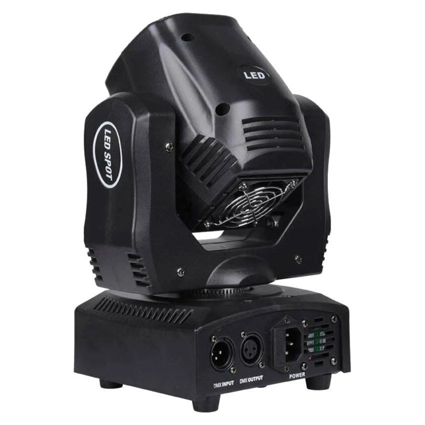 Light4Me Mini Spot 60 Ring LED Moving Head 90W DMX 5908249810624