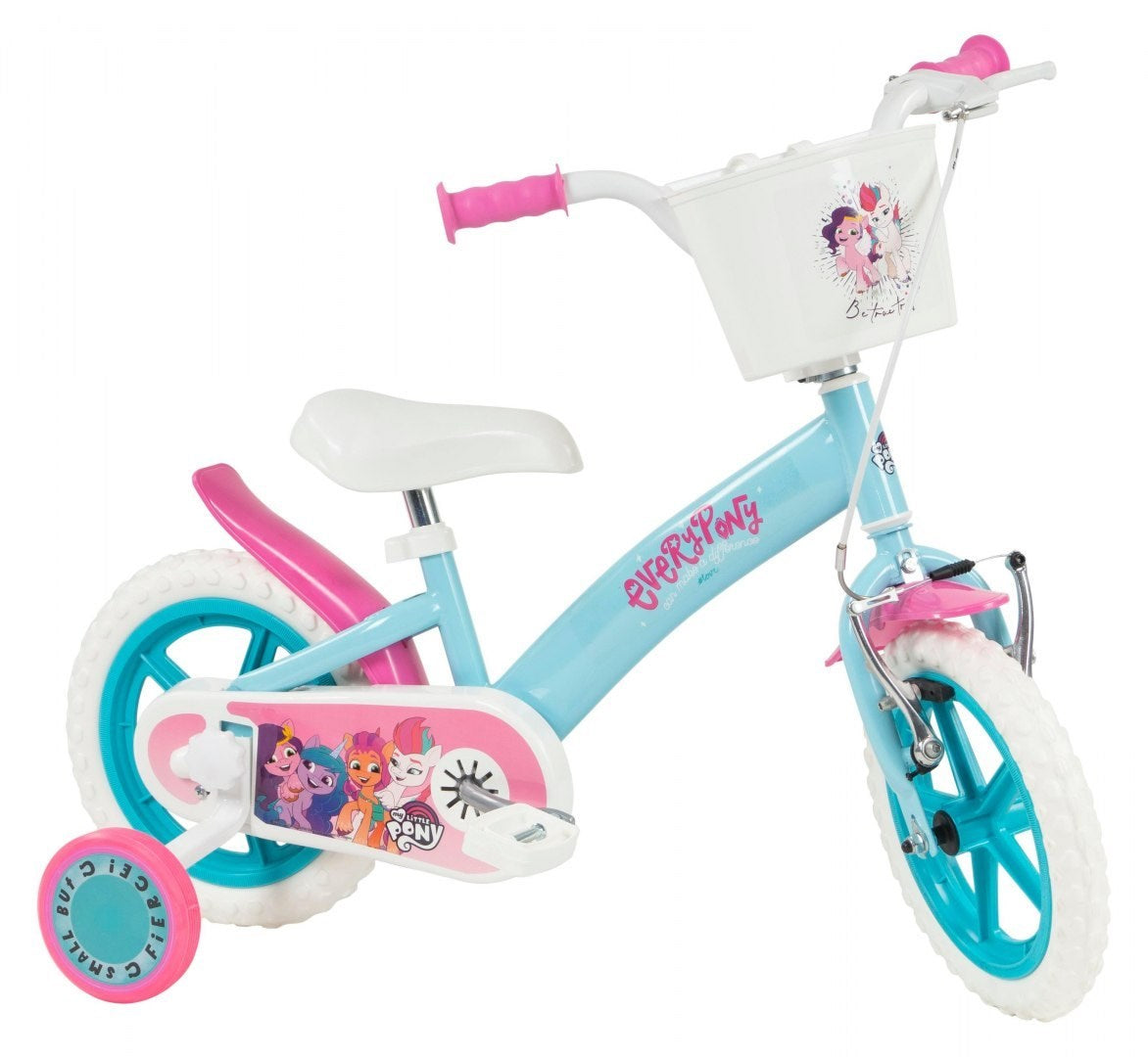 TOIMSA Children's Bicycle 12" MyLittlePony Blue for Ages 3-5