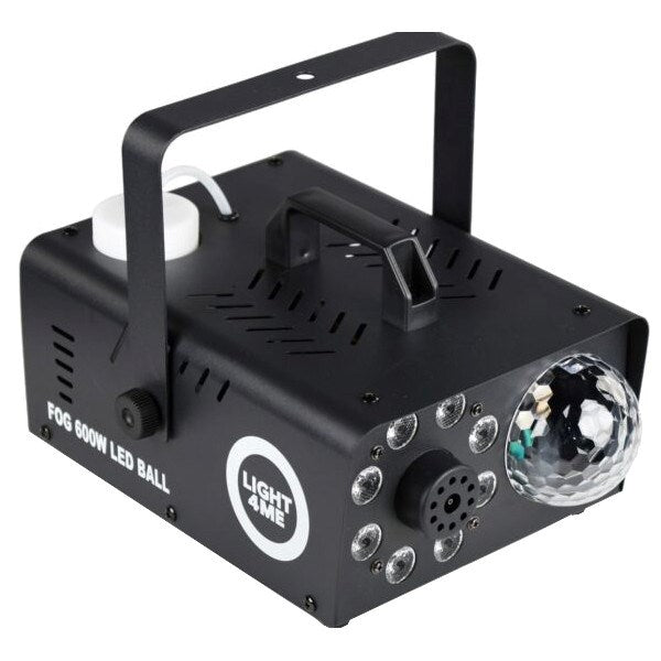 Light4Me Smoke Machine FOG 600W LED Ball - 3000 g - 310x175x205mm - 0.25 L Tank