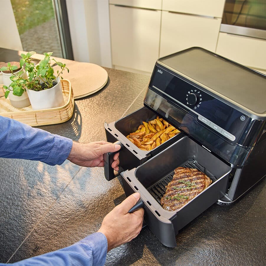 Braun Hot Air Fryer 10 L 2800 W Stand-alone Black 0X12500031