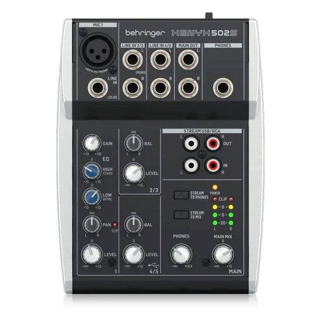 Behringer XENYX 502S Analogue Audio Mixer