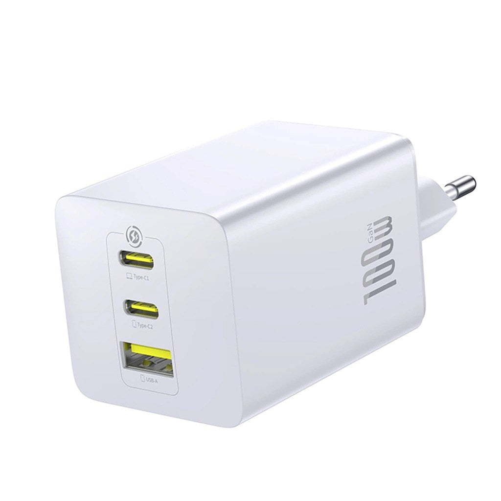 Baseus EnerFill FE11 PD QC 100 W Wall Charger White