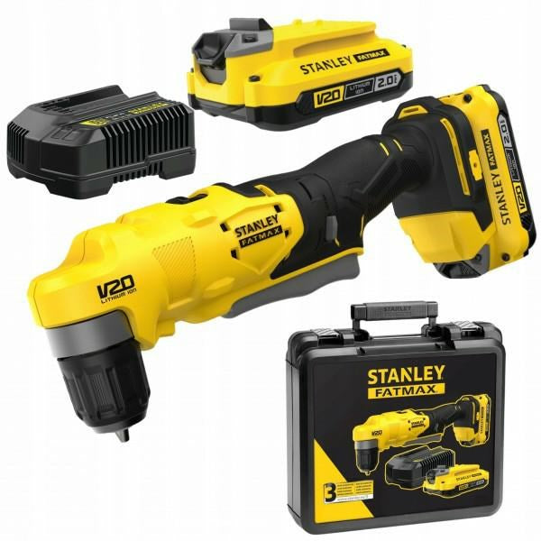MAKITA V20 Cordless Right Angle Drill 600/1950 RPM 2x2.0Ah SFMCD750D2K