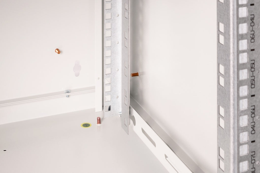DIGITUS Wall Mounting Cabinet Unique Series, 9U, 600x600 mm, Grey, DN-19 09U-6/6