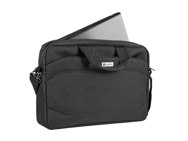NATEC Nanger 35.8 cm (14.1 ) Briefcase Black