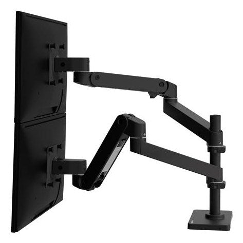 ergotron Monitor Mount for Displays up to 27" - 10 kg Capacity - Height Adjustable - Model 45-690-292