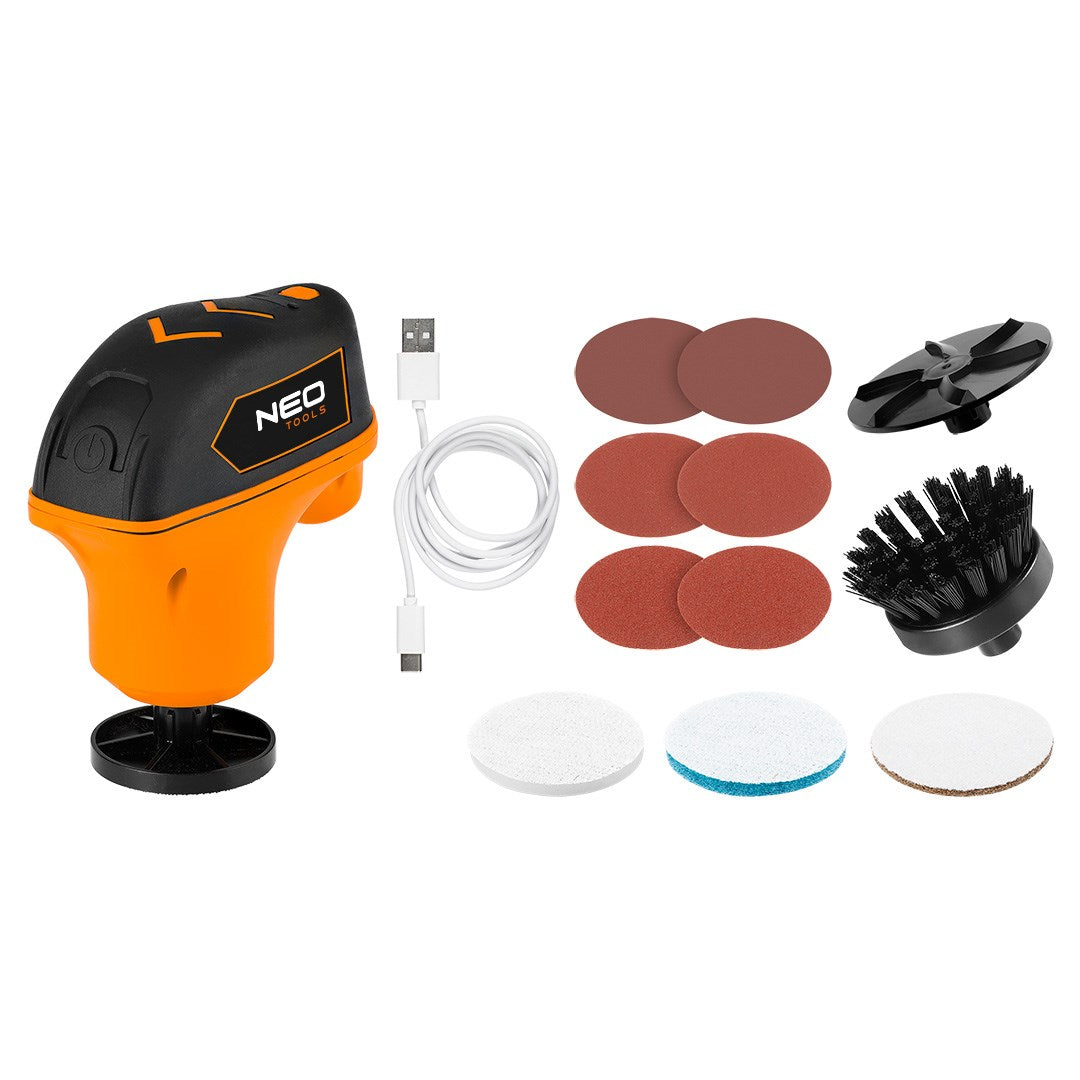 NEO TOOLS Mini All-In-One/Polisher 4V Li-Ion USB-C 652 g 04-604