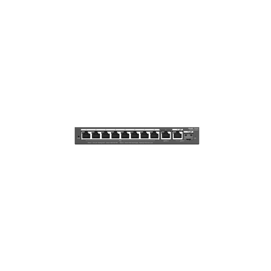 Ruijie Networks RG-ES210GS-P network switch Managed L2 Gigabit Ethernet (10/100/1000) Power over Ethernet (PoE) Black