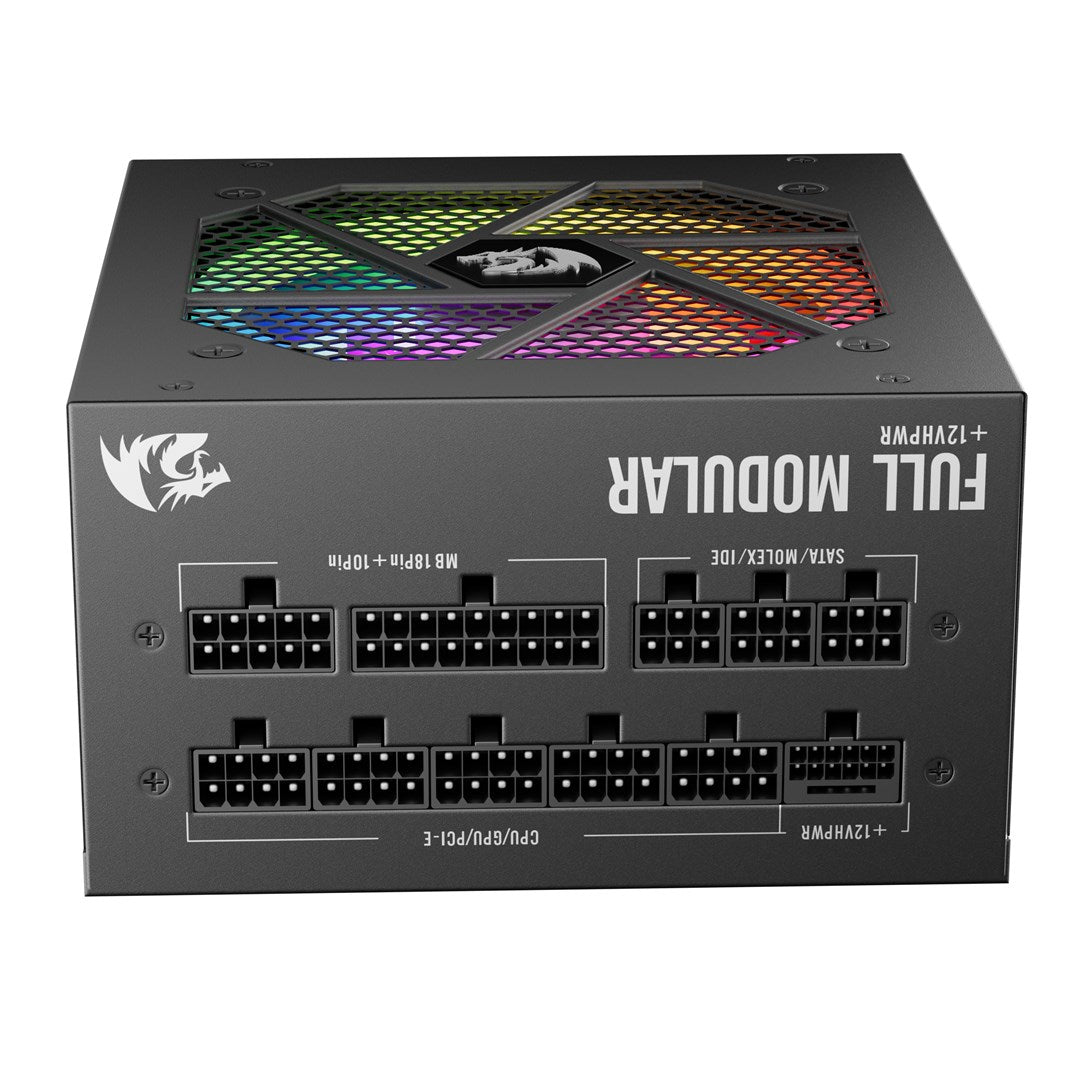 REDRAGON GC-PS007-1-V2 Power Supply Unit 850W 80 Plus Gold LED Black 57386