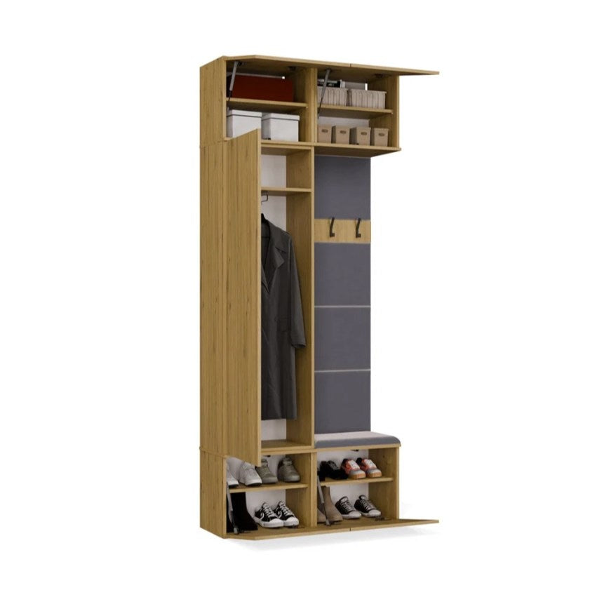 HAGA II 1SZ1W Wardrobe – Artisan Oak