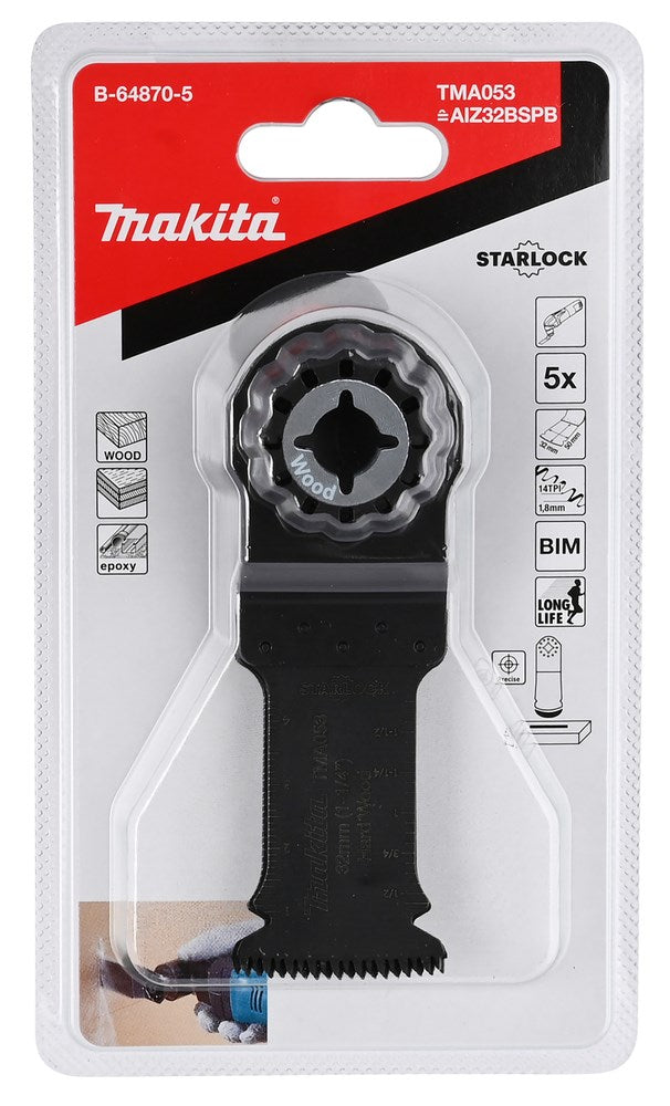 Makita B-64870-5 Jigsaw Scroll Saw Reciprocating Saw Blade Set 5 pcs