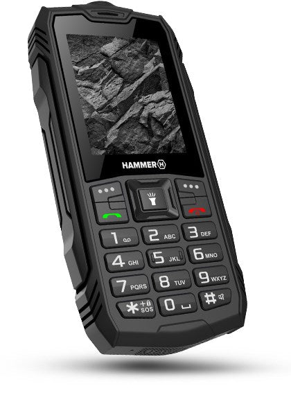 myPhone Smartphone Hammer Rock, Compact Design, Removable Battery, 1800 mAh, MYPHONE