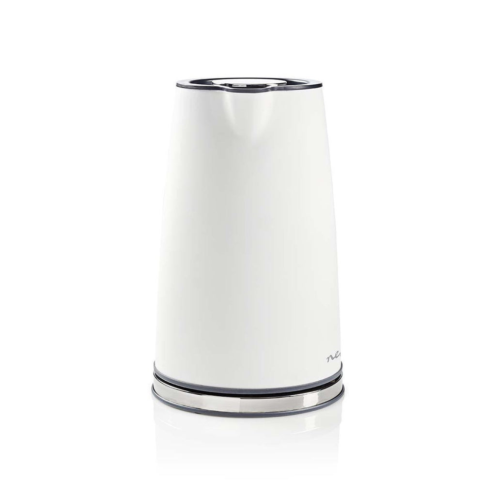 Nedis Electric Kettle 1.7 L 2200W - White - Model KAWK510EWT