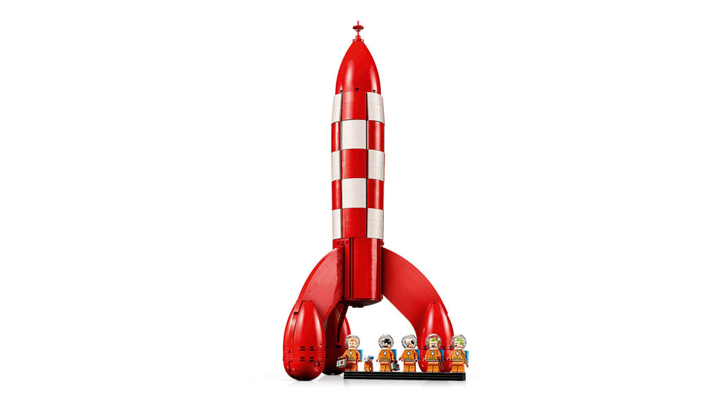LEGO IDEAS Building Blocks 21367 Tintin Moon Rocket - 1283 Pieces - 6 Minifigures - Ages 18+