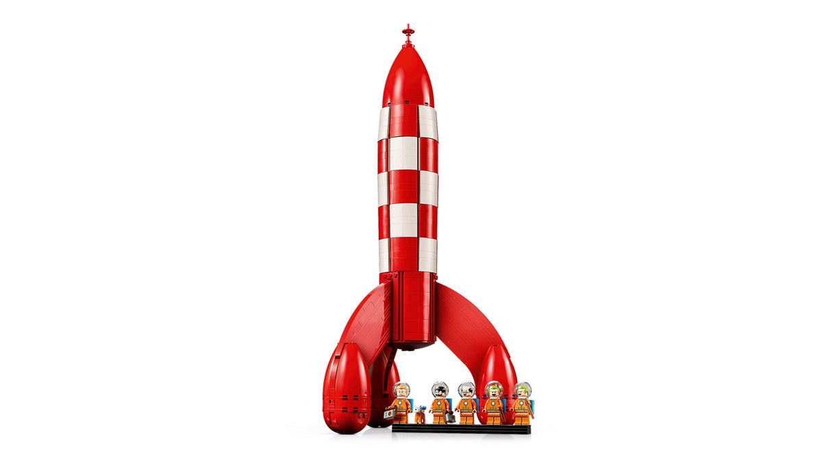 LEGO IDEAS Building Blocks 21367 Tintin Moon Rocket - 1283 Pieces - 6 Minifigures - Ages 18+