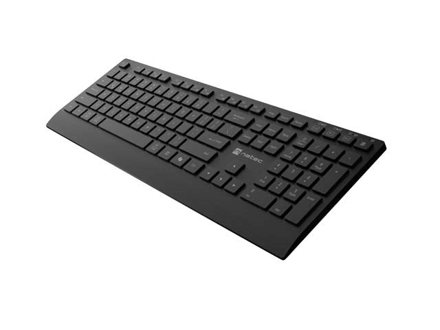 2-IN-1 SET NATEC STINGRAY 2 KEYBOARD+MOUSE US WIRELESS TILT WHEEL