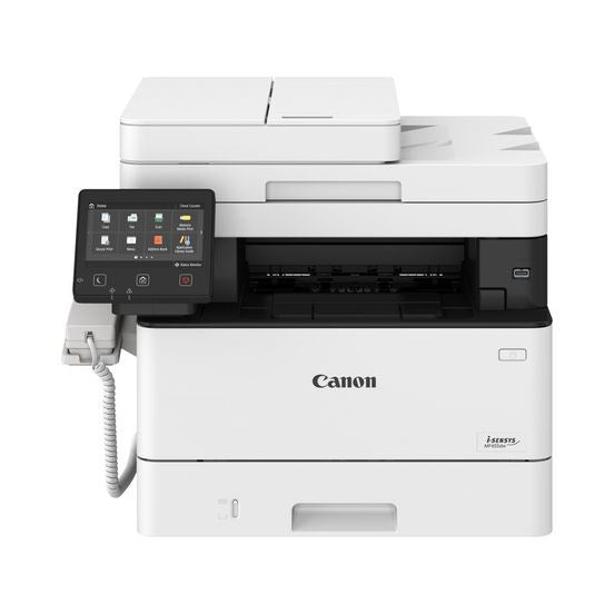 Canon i-SENSYS MF455dw - Multifunktionsdrucker - s/w - Laser - A4 (210 x 297 mm), Legal (216 x 356 mm) (Original) - A4/Legal (Medien) - bis zu 38 Seiten/Min. (Kopieren) - bis zu 38 Seiten/Min. (Drucken) - 350 Blatt - 33.6 Kbps - USB 2.0, Gi