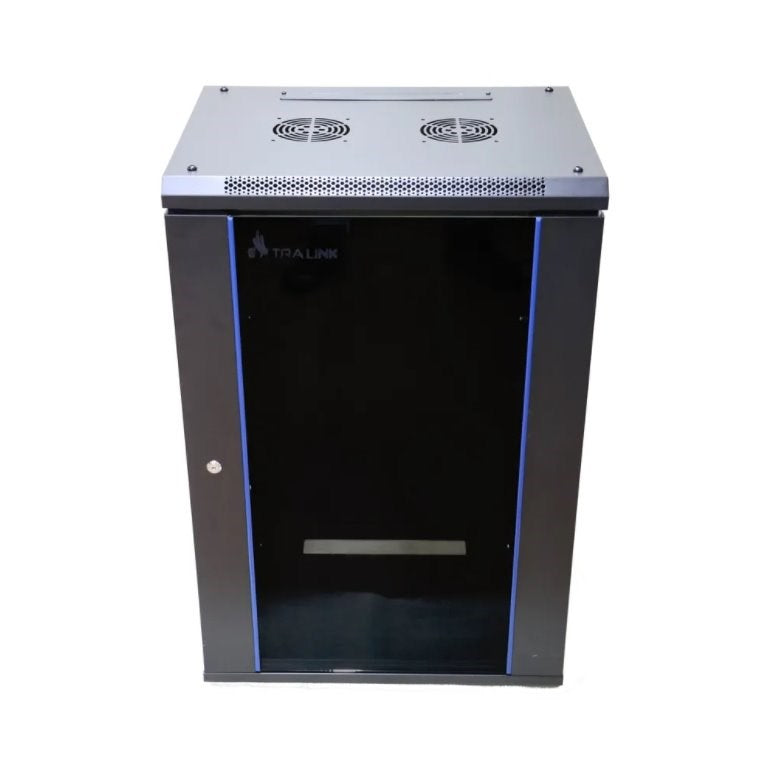 Extralink 19 18U 600x600 mm Wall-Mounting Cabinet Black