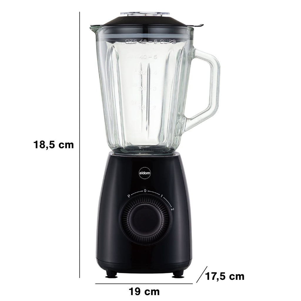 ELDOM Cup Blender 1000 W 1.8 L Black BK6