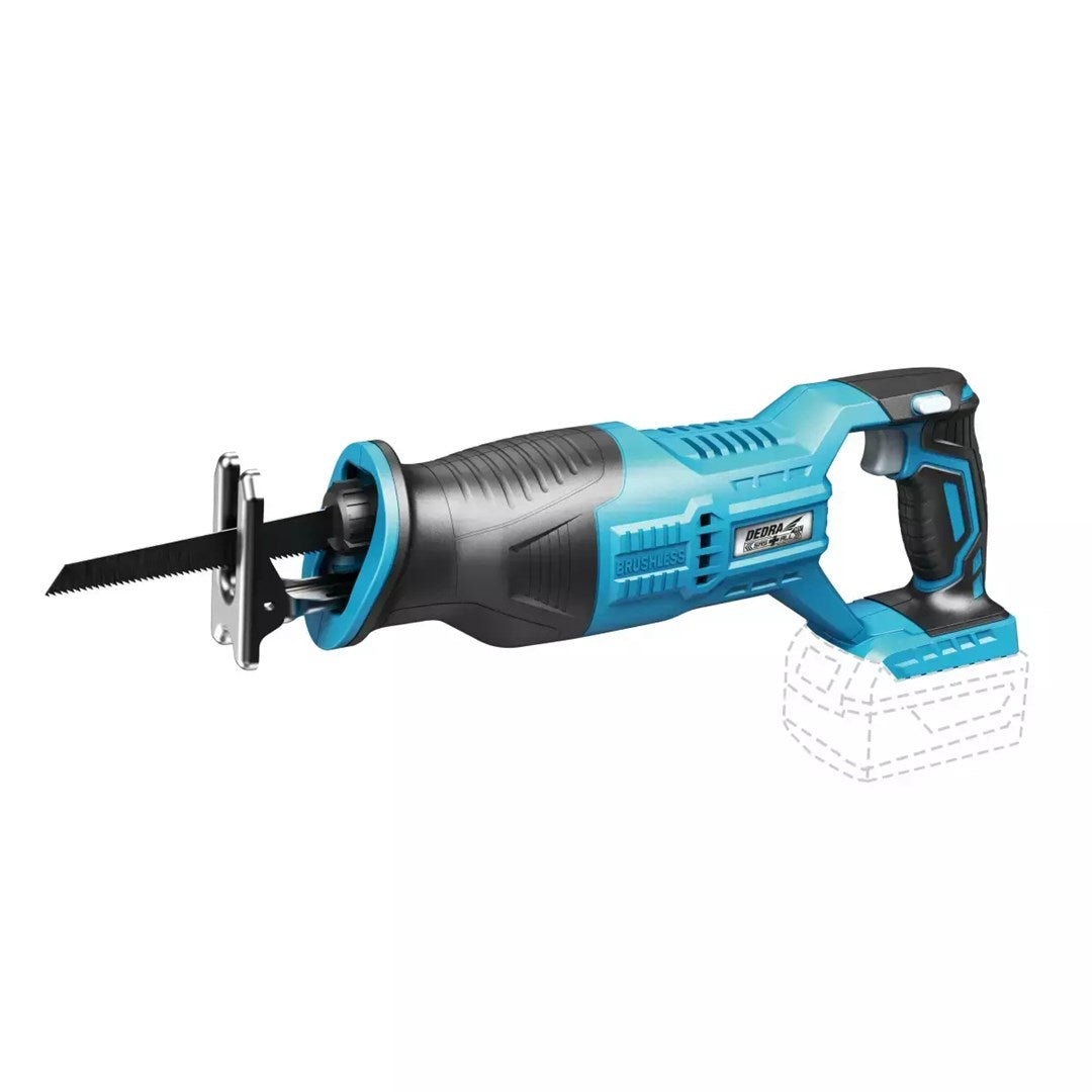 DEDRA Reciprocating Saw Cordless 2600 g 110 mm x 240 mm x 120 mm Model DED7161