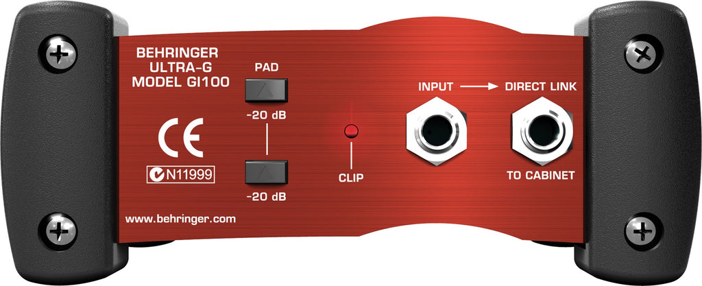 Behringer GI100 - Direct Box - 765 g - 000-13700-00010