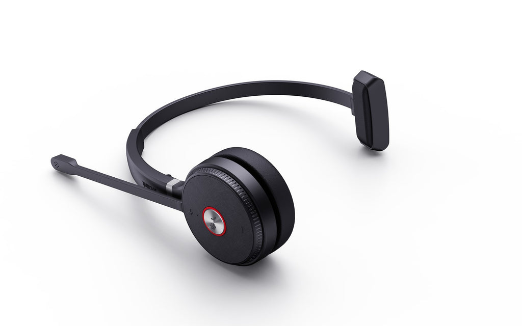 Yealink WH62 Mono - Für Microsoft Teams - Headset - On-Ear - DECT - kabellos
