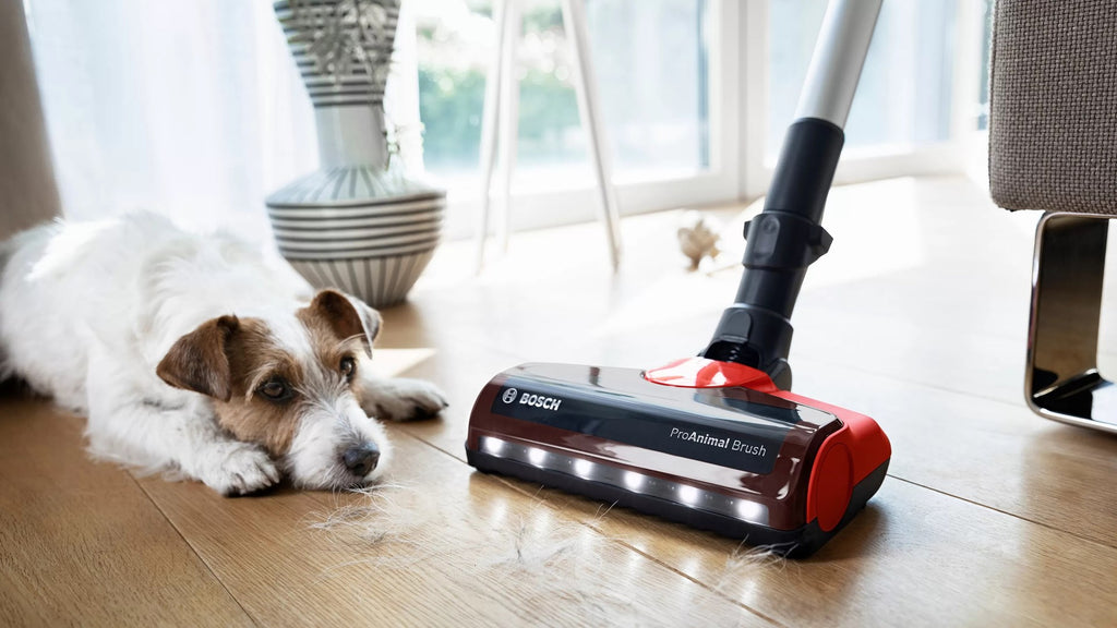 Bosch BCS711PET Stick Vacuum Battery Bagless 0.3 L Black Red 3 Ah