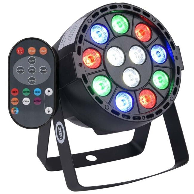Light4Me LED Floodlight P12 LED PAR RGBW, 604 g, 137 mm x 135 mm x 189 mm