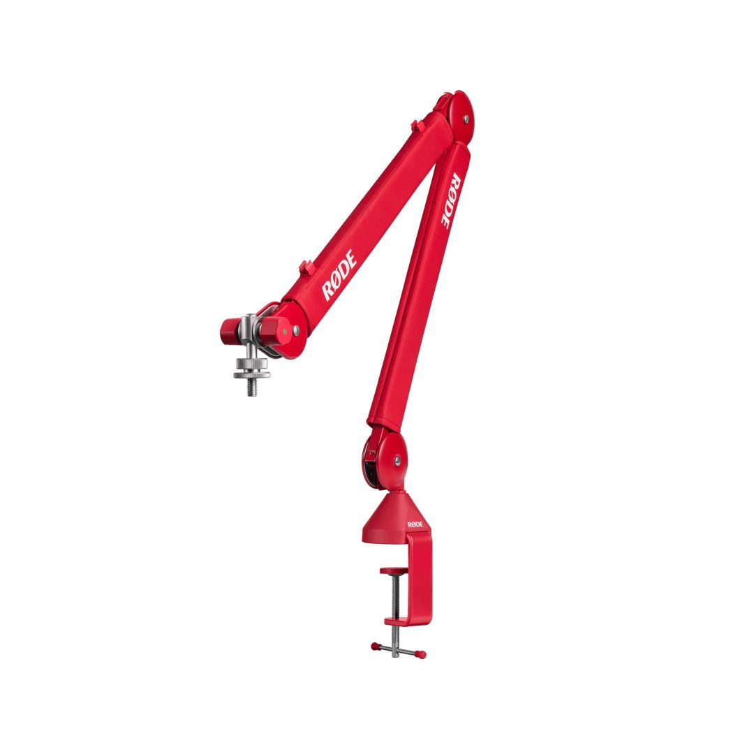 RODE Broadcast Microphone Stand PSA-1+ Red with Adjustable Height