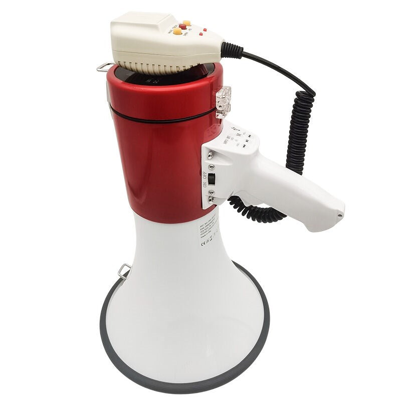 MEGA2 Megaphone Voice Amplifier 50W USB Bluetooth AUX Micro SD