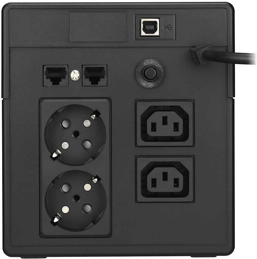 PowerWalker VI 1000 LCD 1 kVA 600 W 4 AC outlet(s)