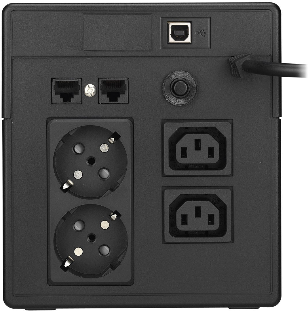 PowerWalker VI 1000 LCD 1 kVA 600 W 4 AC outlet(s)
