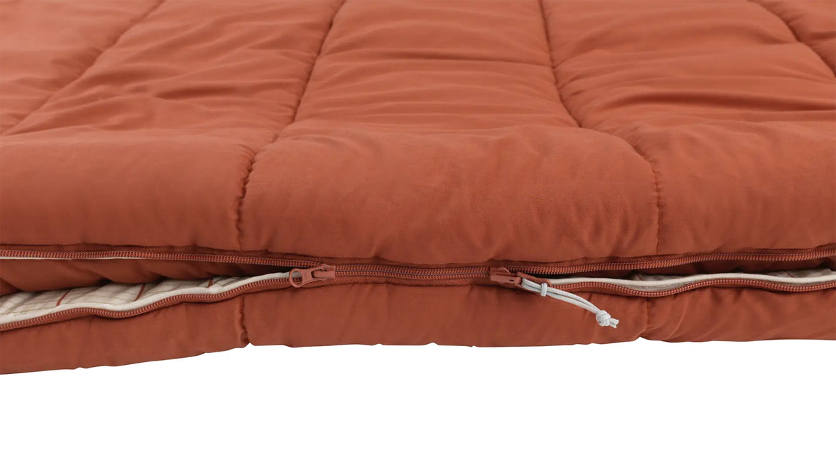 Outwell 230501 sleeping bag Adult Semi-rectangular sleeping bag Polyester Red