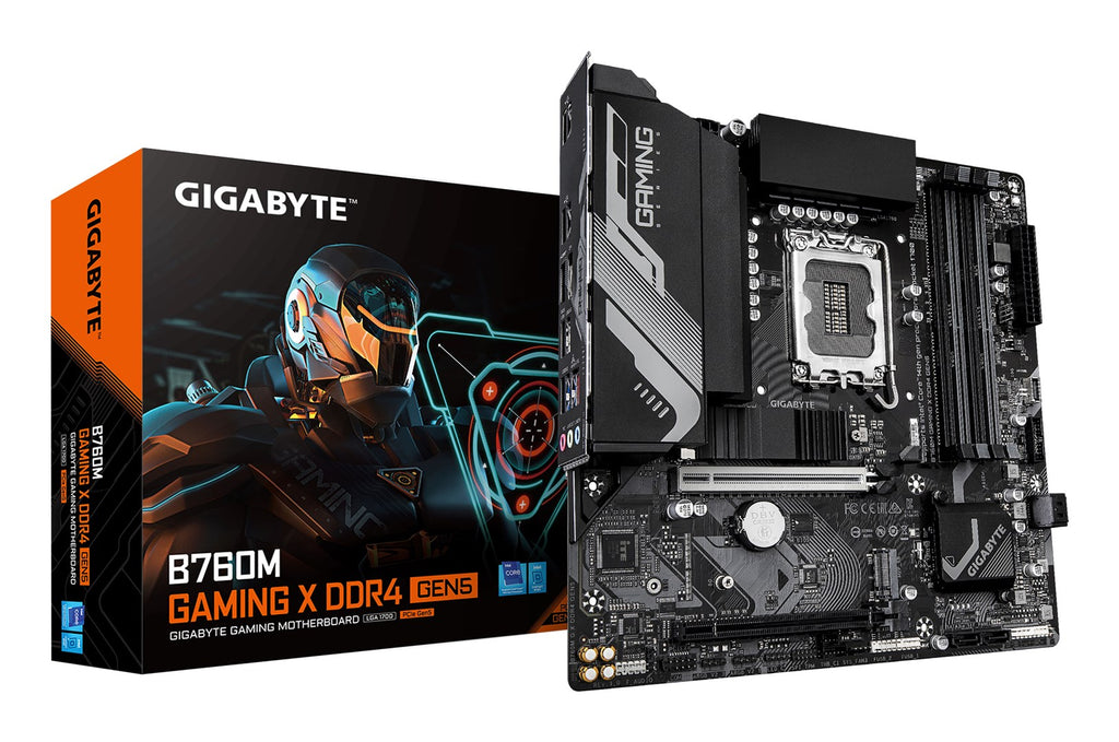 GIGABYTE B760M GAMING X DDR4 GEN5 Motherboard Supports 14th Gen Intel Core CPUs Model B760M G X DDR4 GEN5