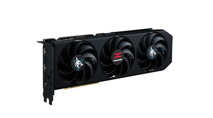 PowerColor RX9060XT 8 G-L/OC Graphics Card - 16GB GDDR6, PCI-E, High Performance 8G-L/OC
