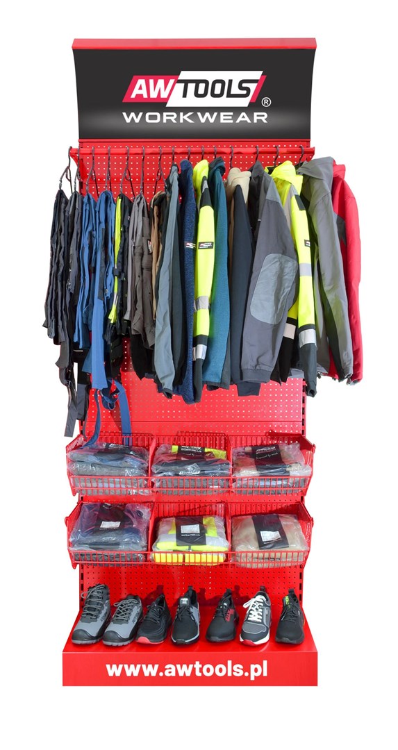 AWTOOLS Workwear Display Shelf