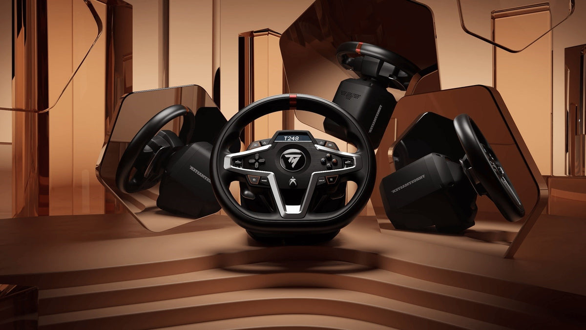 Thrustmaster Steering Wheel T248X Game racing wheel Black