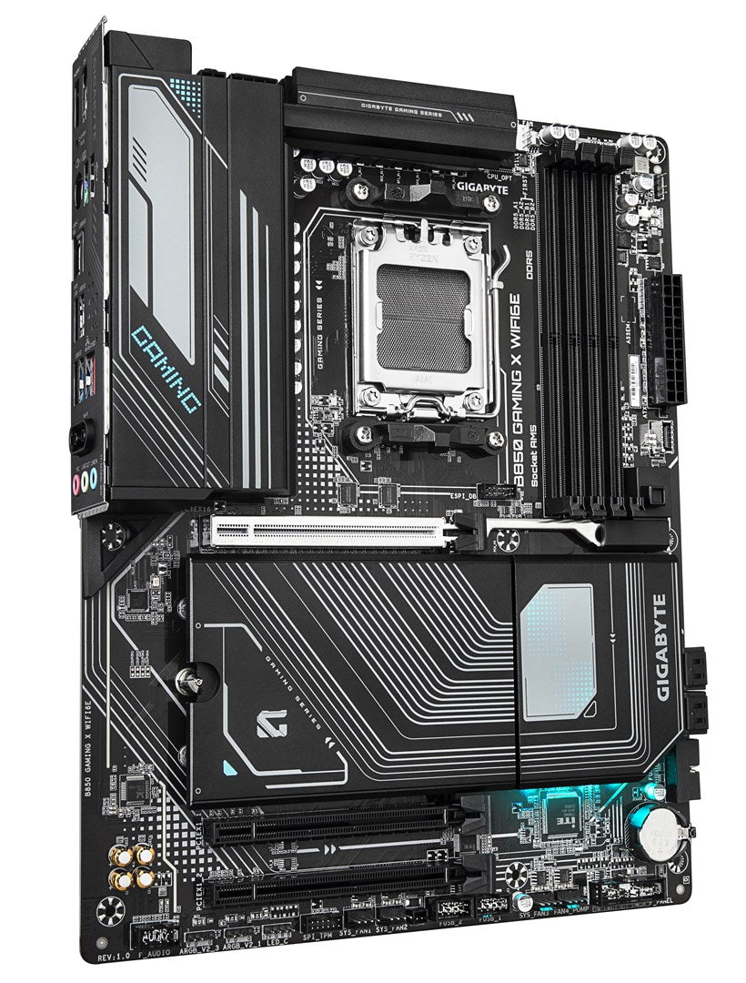 GIGABYTE B850 GAMING X WIFI6E Motherboard - AMD AM5 - 4 x DDR5 - 256 GB Max