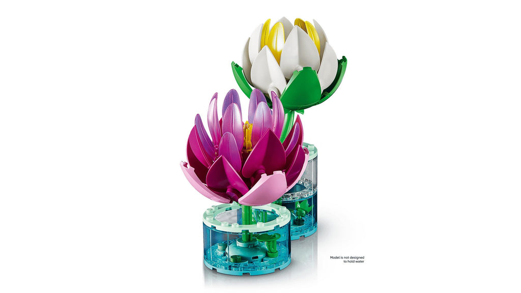 LEGO BOTANICALS Water Lilies Building Kit 259 Elements for Ages 9+ Model 11511