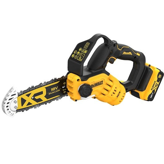 DeWALT DCMPS520P1-QW Power Hedge Trimmer 18V XR with 5Ah Battery