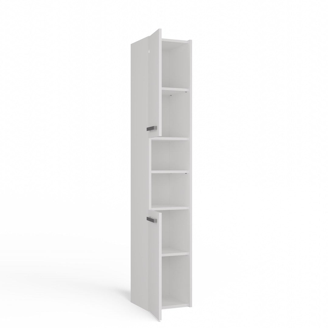 Topeshop S30 BIEL Bathroom Storage Cabinet White