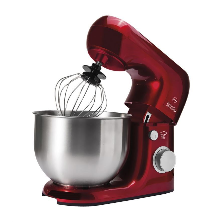 ELDOM Stand Mixer 800W 5 L Stainless Steel Bowl 8 Speed Red WRK1250