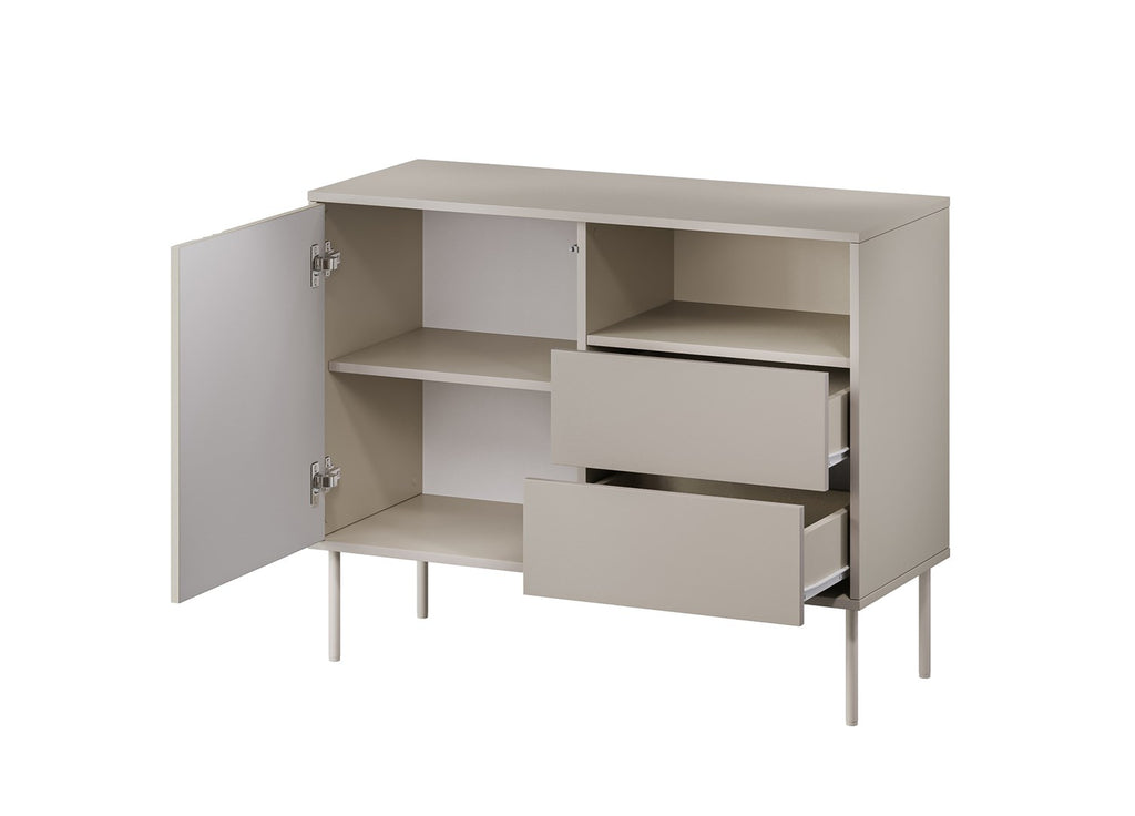 Cama TRESSE Chest of Drawers 1D2S 100x40x75 Cashmere Matt