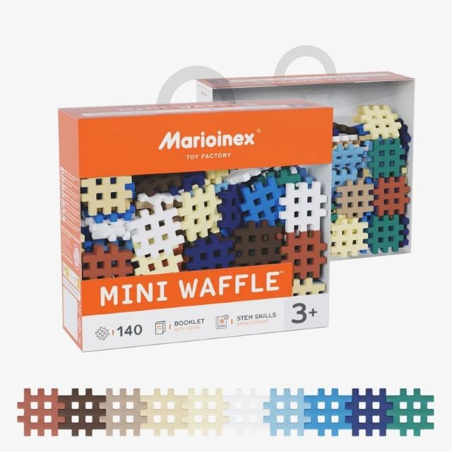 Marioinex Mini Waffle Building Blocks Set 3 140 Pieces 909072