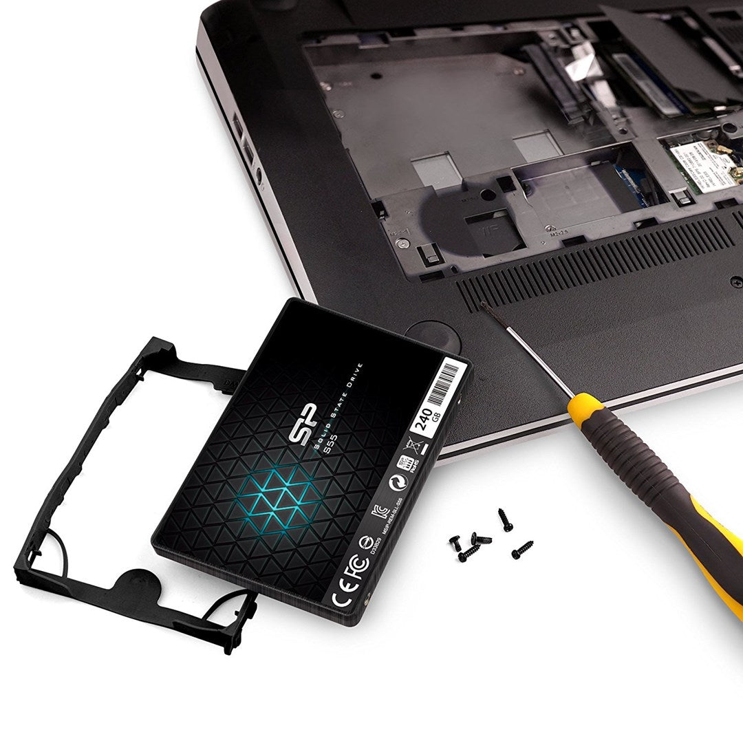 S55 SSD - 2.5" SATA III 6Gb/s, Affordable Upgrade for Old Computers 6-Gbit/s-Schnittstelle
