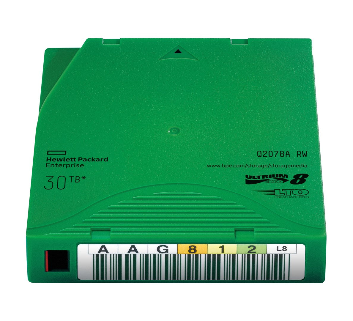 HPE LTO-8 Ultrium 30TB RW Data Cartridge, Blank Data Tape, 12 TB, 1.26 cm