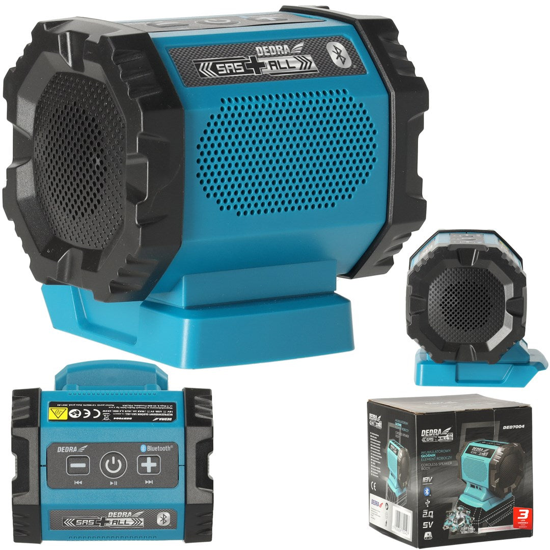 DEDRA Portable Loudspeaker DED7004 - 2000 g, 370x360x520mm