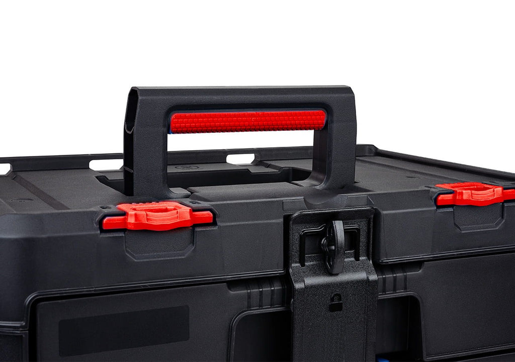 Keter 253384 - Stack'N'Roll Toolbox - 2 Drawers - Black