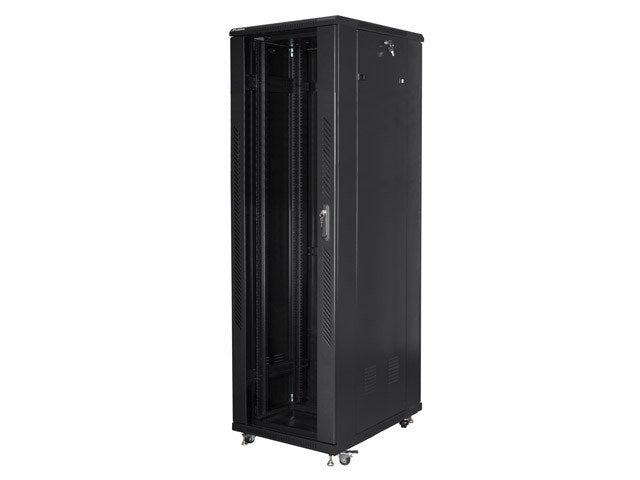Lanberg FF01-6042-12B Rack Cabinet 42U Freestanding Black